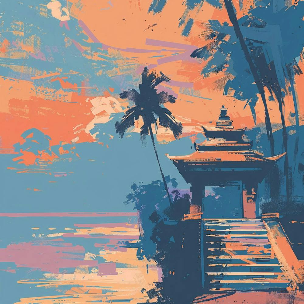 Une Illustration Thaïlande aux Coups Expressifs 1720508089 2