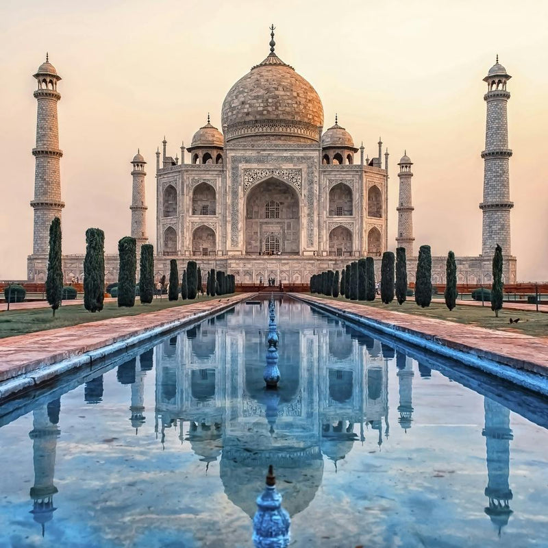 Taj Mahal Mausoleum Square