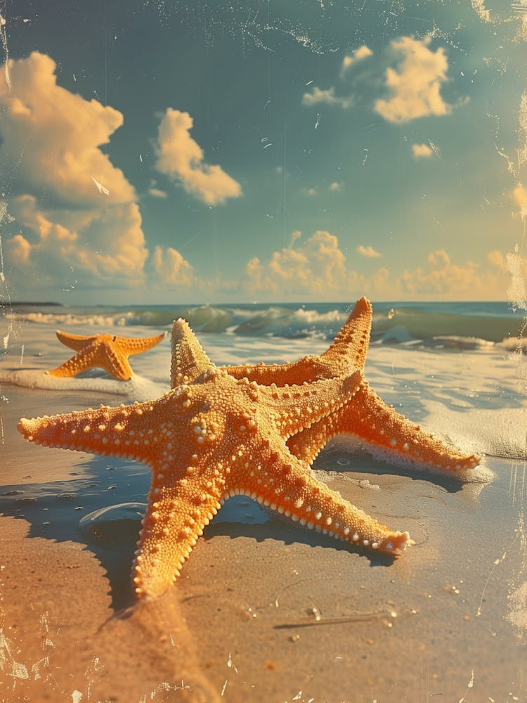 Starfish On The Beach Photo