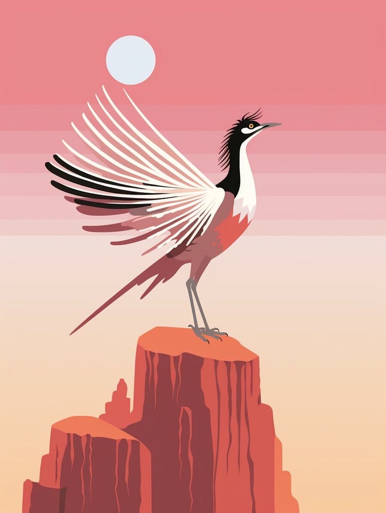 Grand Géocoucou minimaliste 1 - Illustration