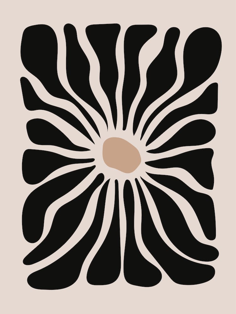 Abstract Quirky Flower