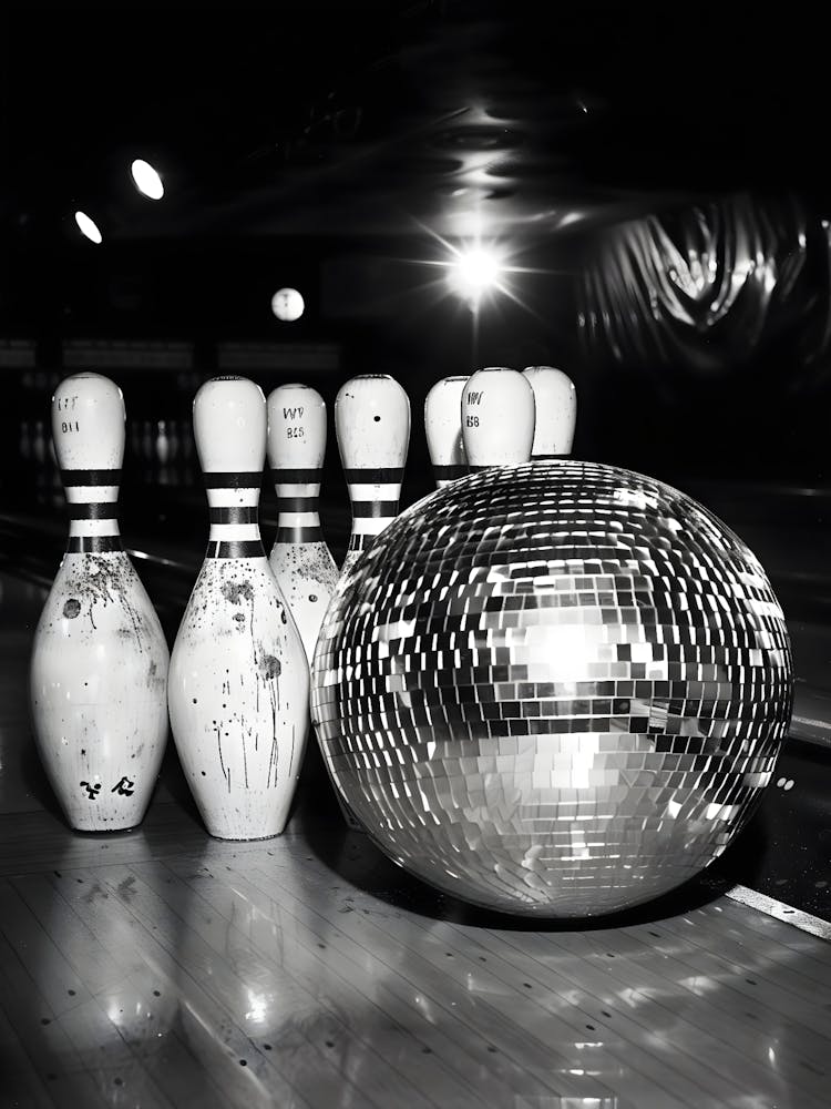 Boule de Bowling et Quilles