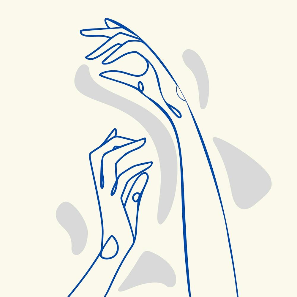 Hands Reaching For Something 1