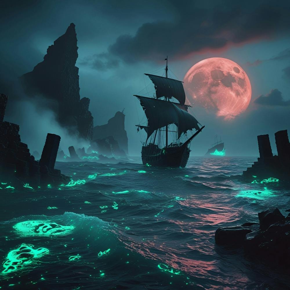 Ship In The Ocean