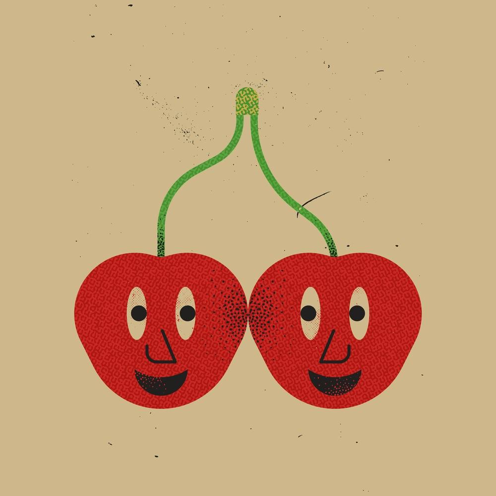 Happy Cherries Square