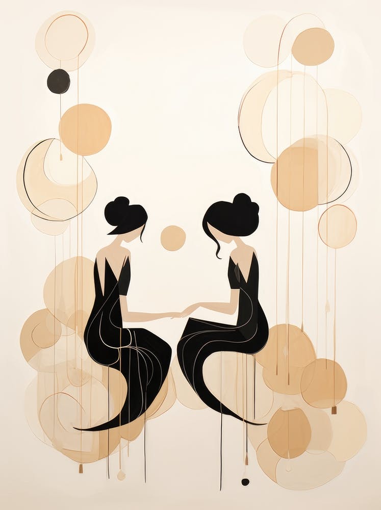 Two Women Talking