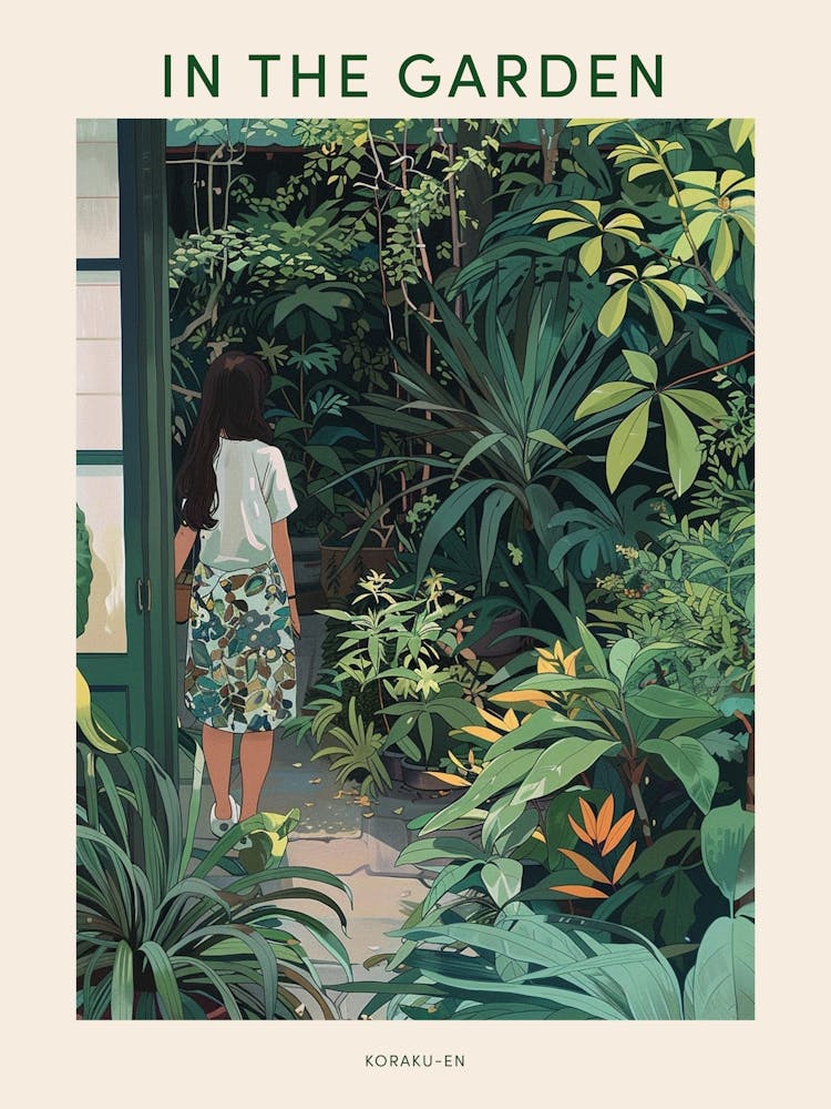 In The Garden Poster Koraku En Japan 1