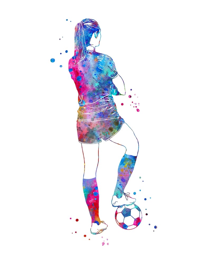Female Soccer Player 3