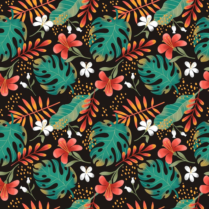 Tropical Summer Midnight Square