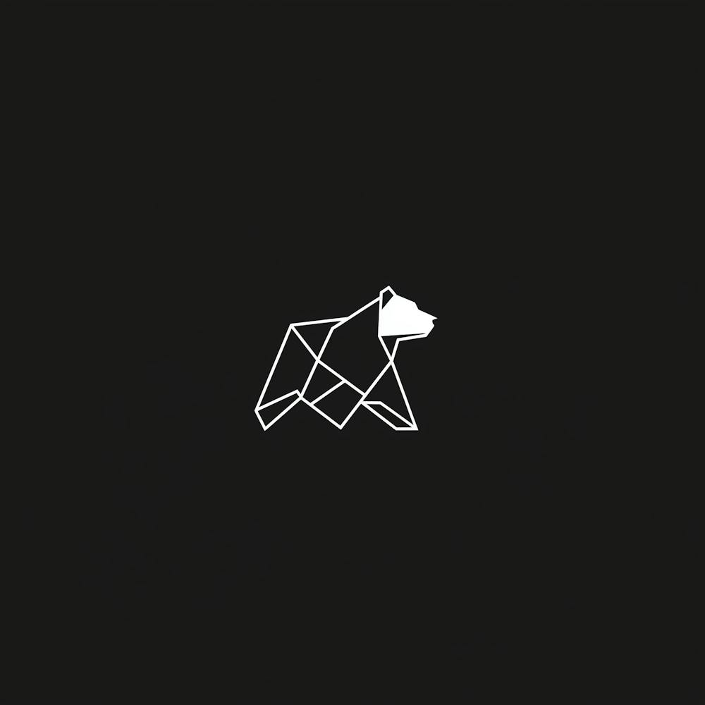 Geometric Bear Logo