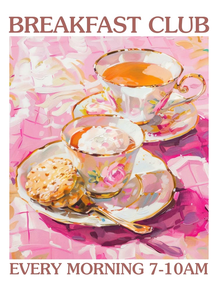 Breakfast Club Tea And Biscuits 2