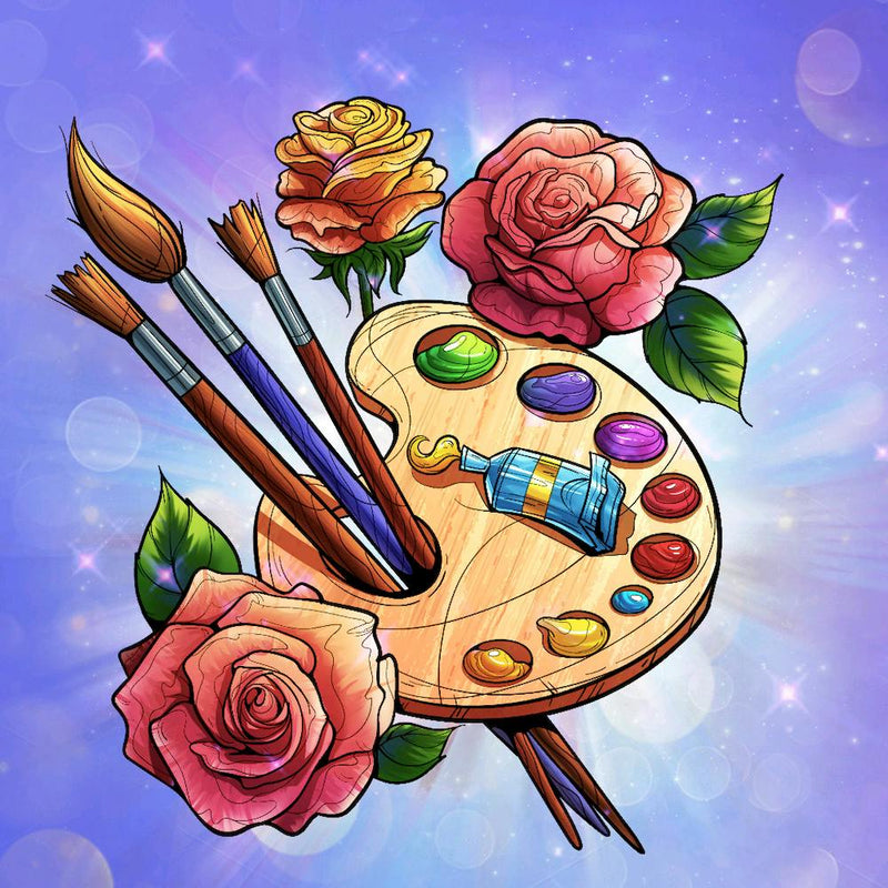 Loves paint 🌹