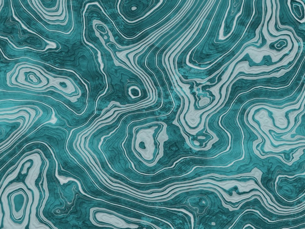 Crystal Teal Marble Texture
