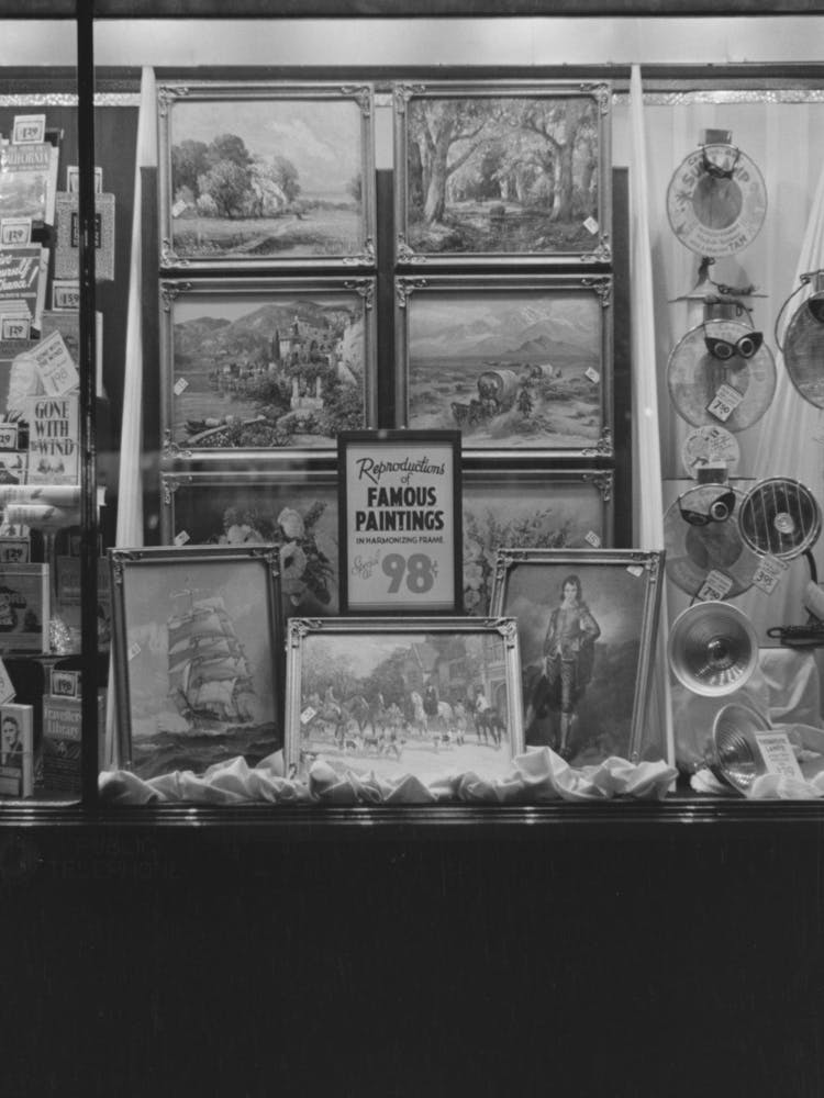 Drugstore Window, Washington, D C By Russell Lee 1