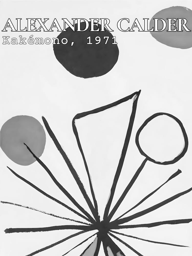 Alexander Calder, Kakomo, 1971