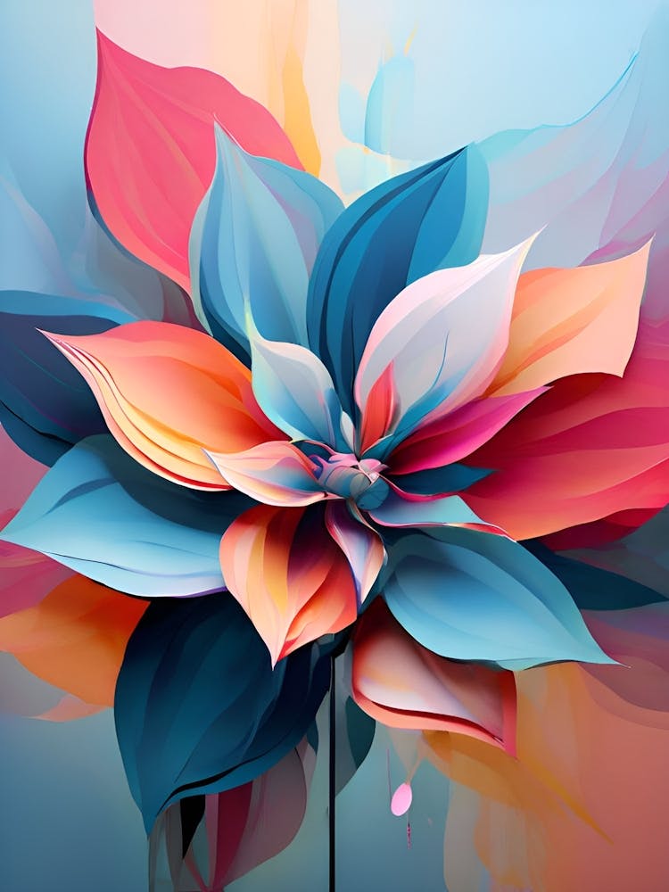 Abstrakte Blume 2