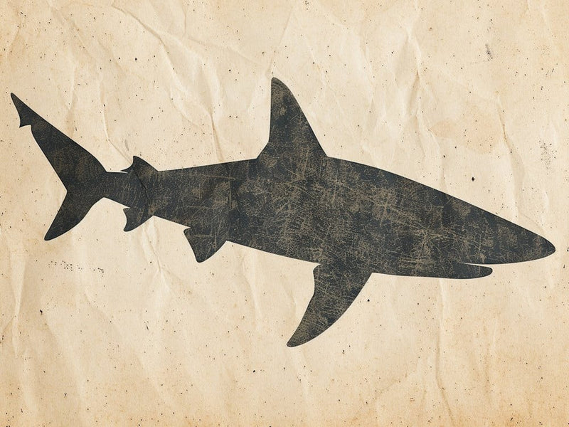 Cookiecutter Shark Silhouette 3