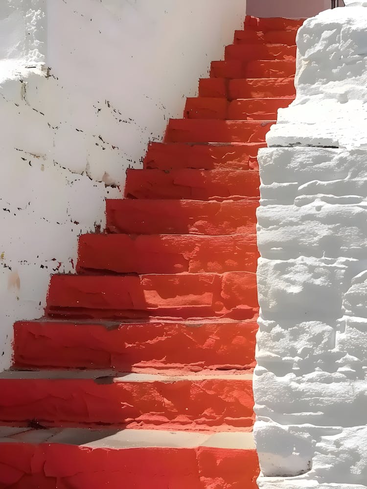 Stairs In Mykonos