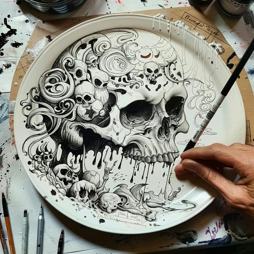 Skull Plate