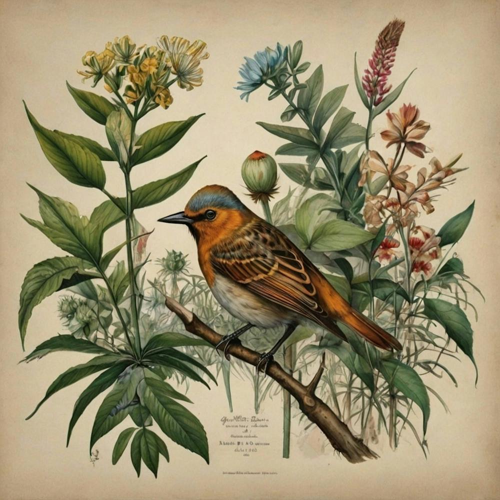 Bird On A Branch
