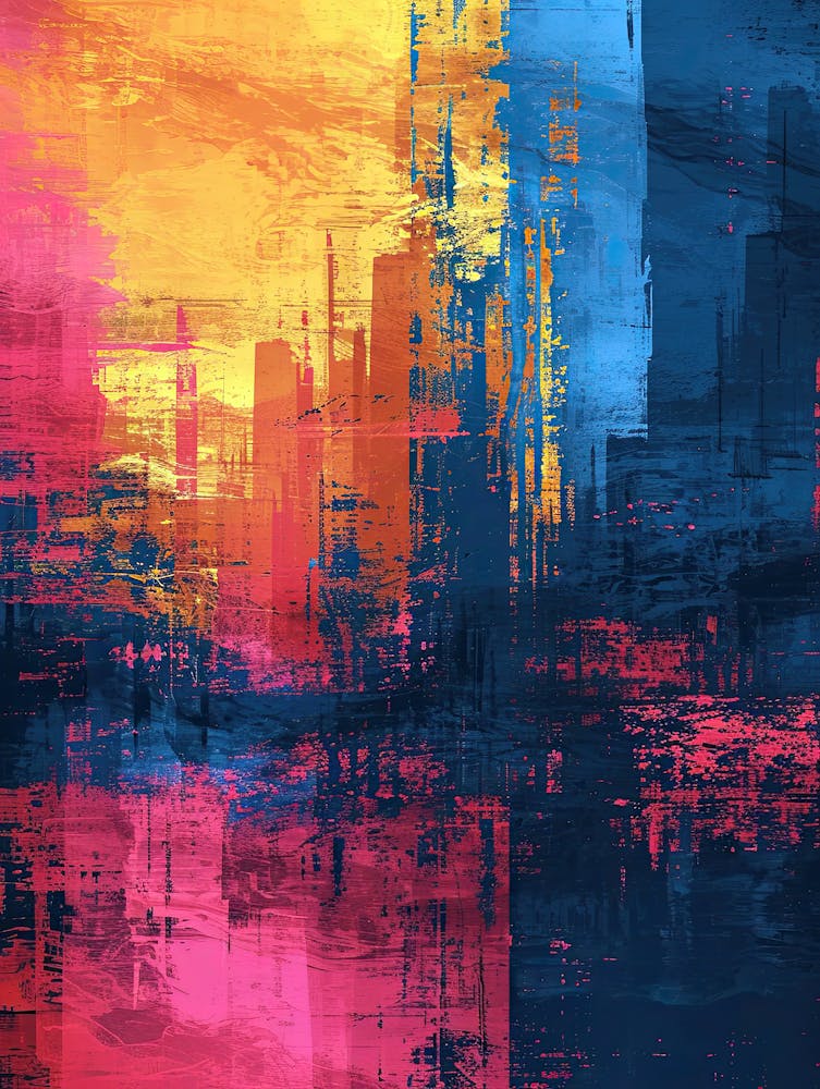 Abstract City | Pixel Art Series 5