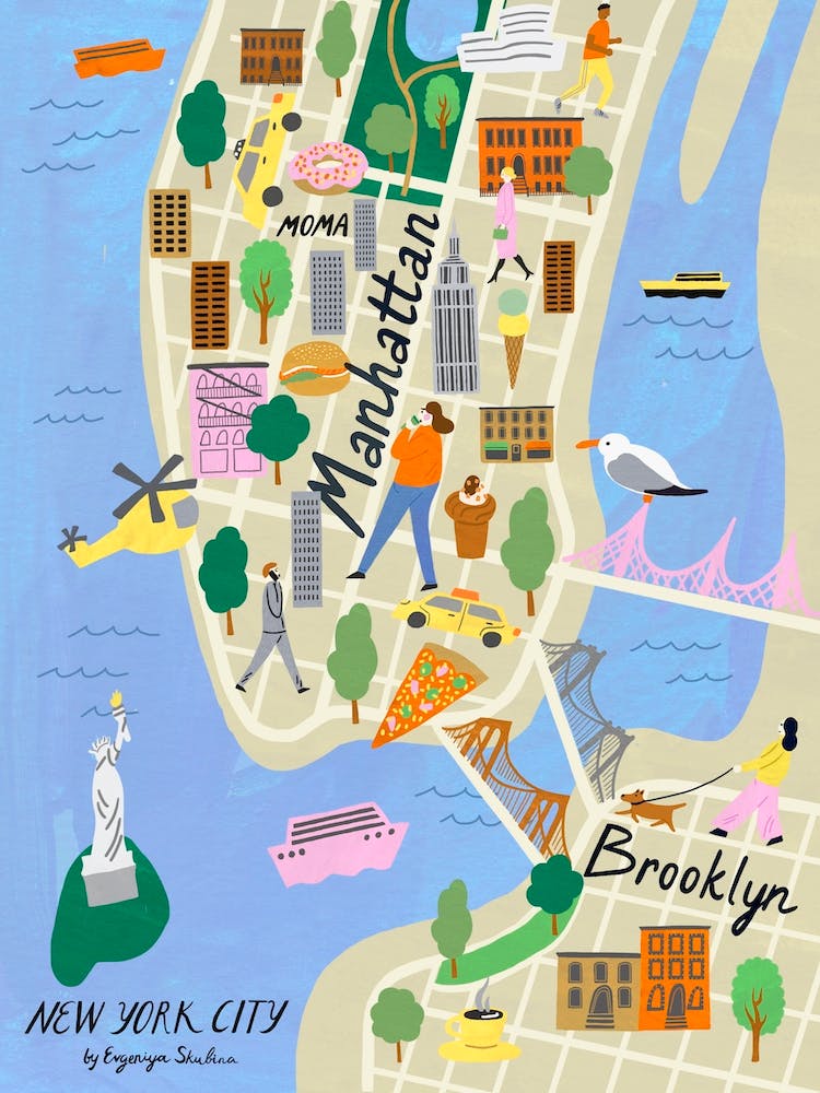 New York Map