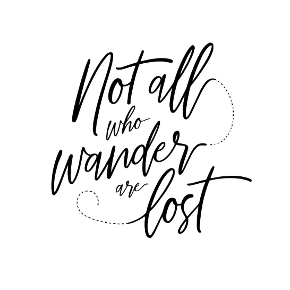 Not All Who Wander Are Lost 2