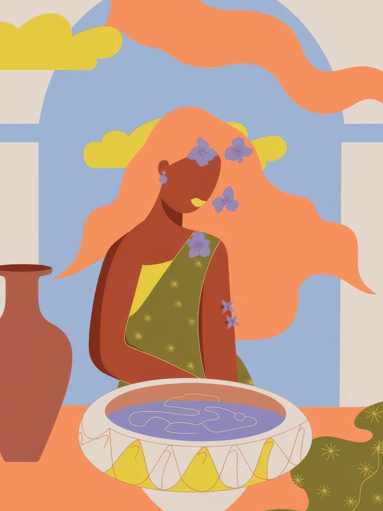 Sunlit Ceramic Dreams