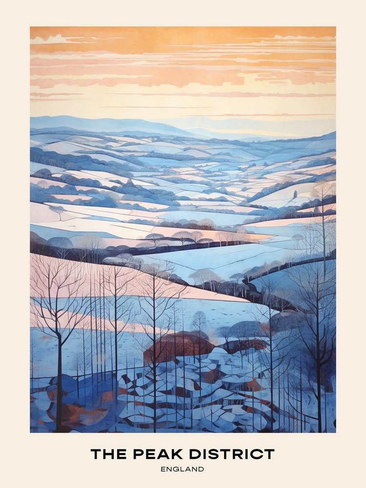 The Peak District England 1 Poster