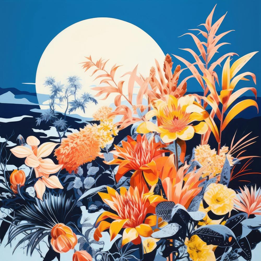 Flowers In The Garden 1