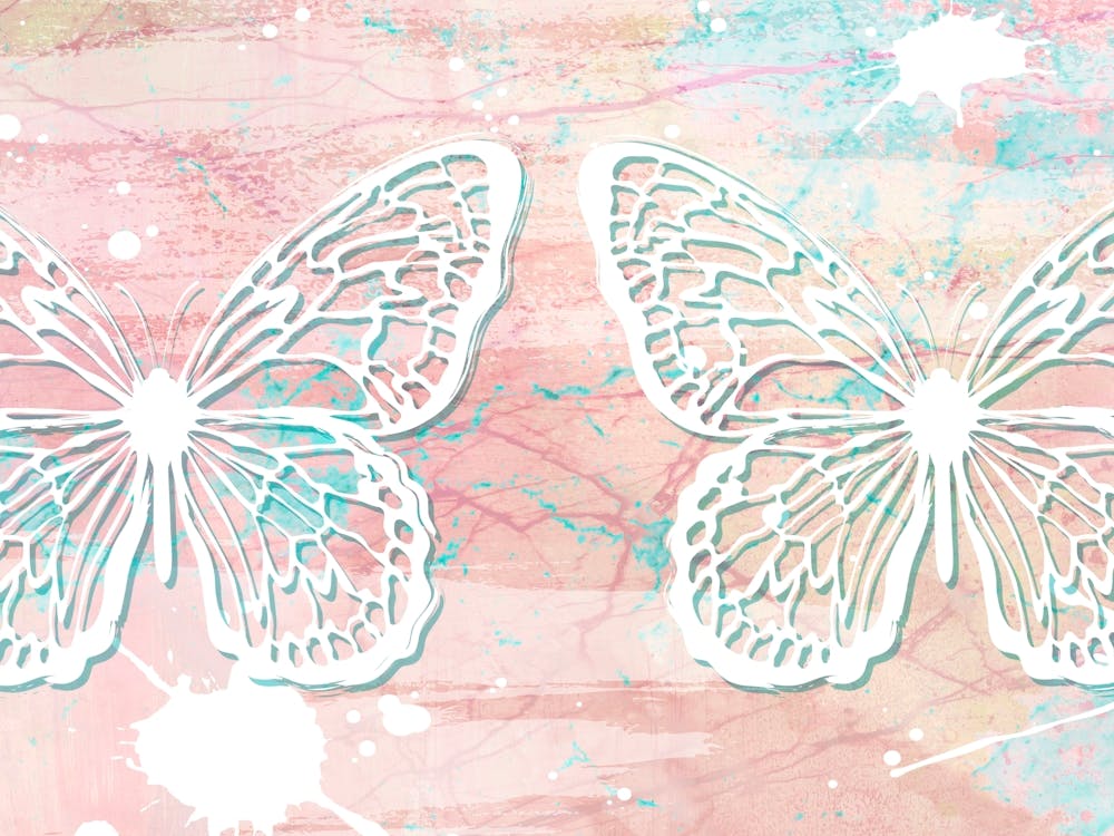 Pastel Butterflies 1