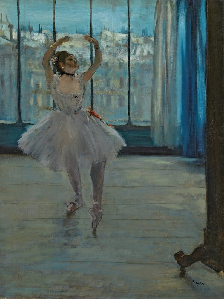 Dancer Posing For A Photographer, Edgar Degas