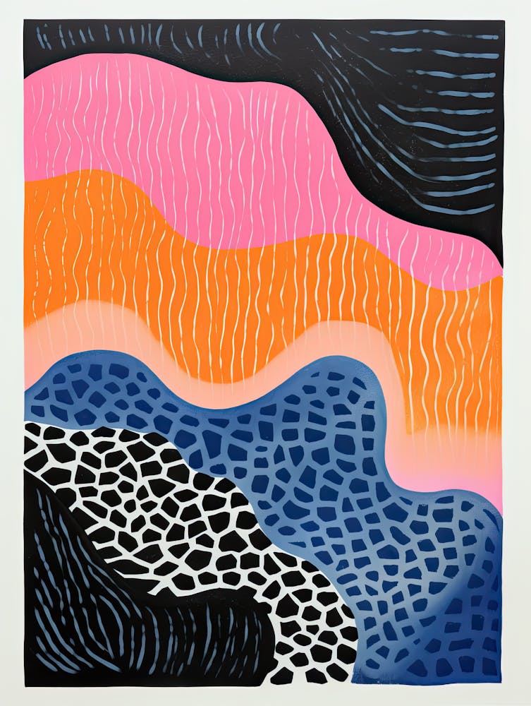 Psychedelic Echo Cosmic Fractal Flow