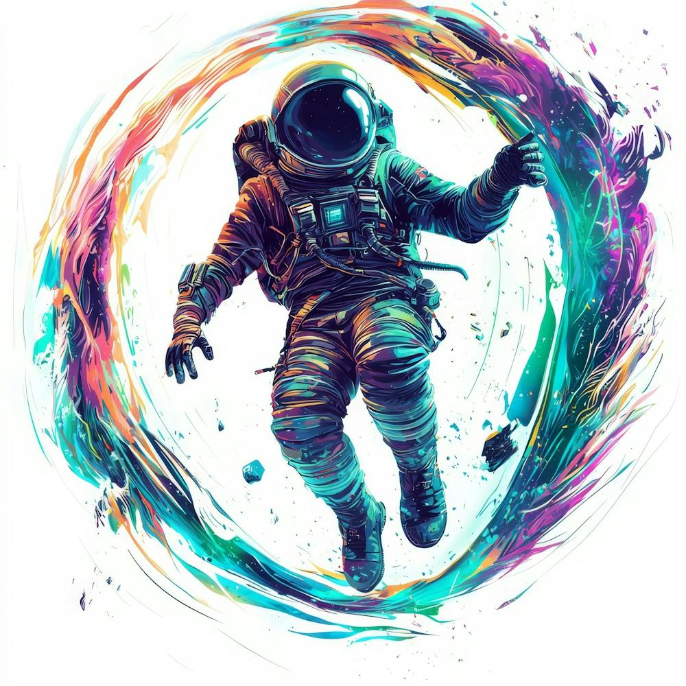 Astronaut In Space 34