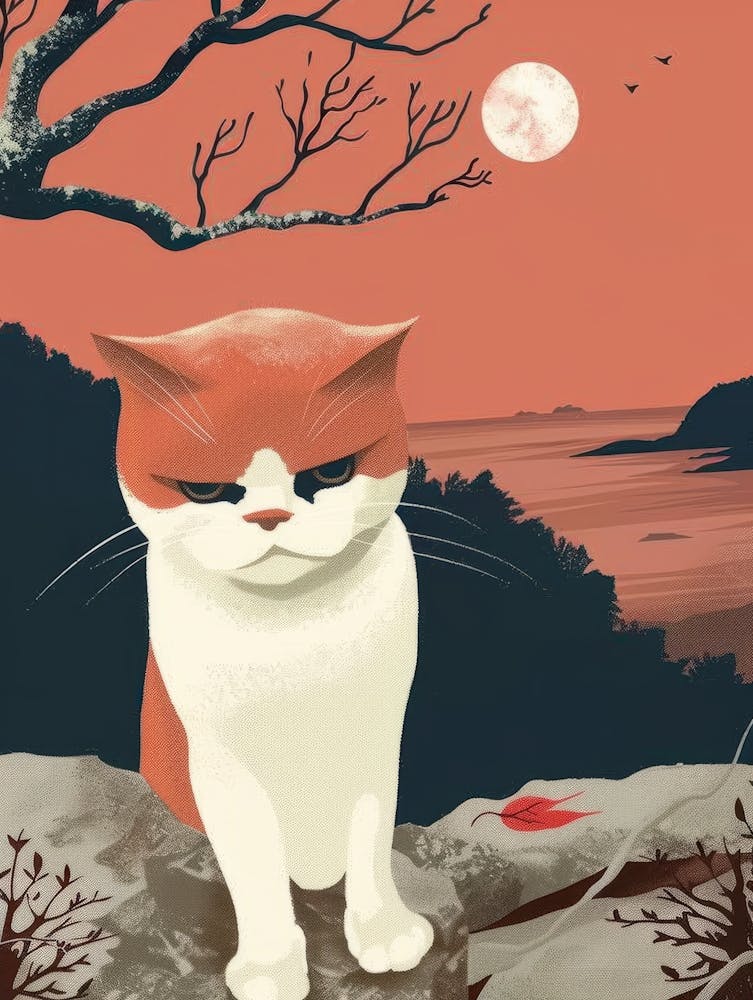 Not-really-happy Cat