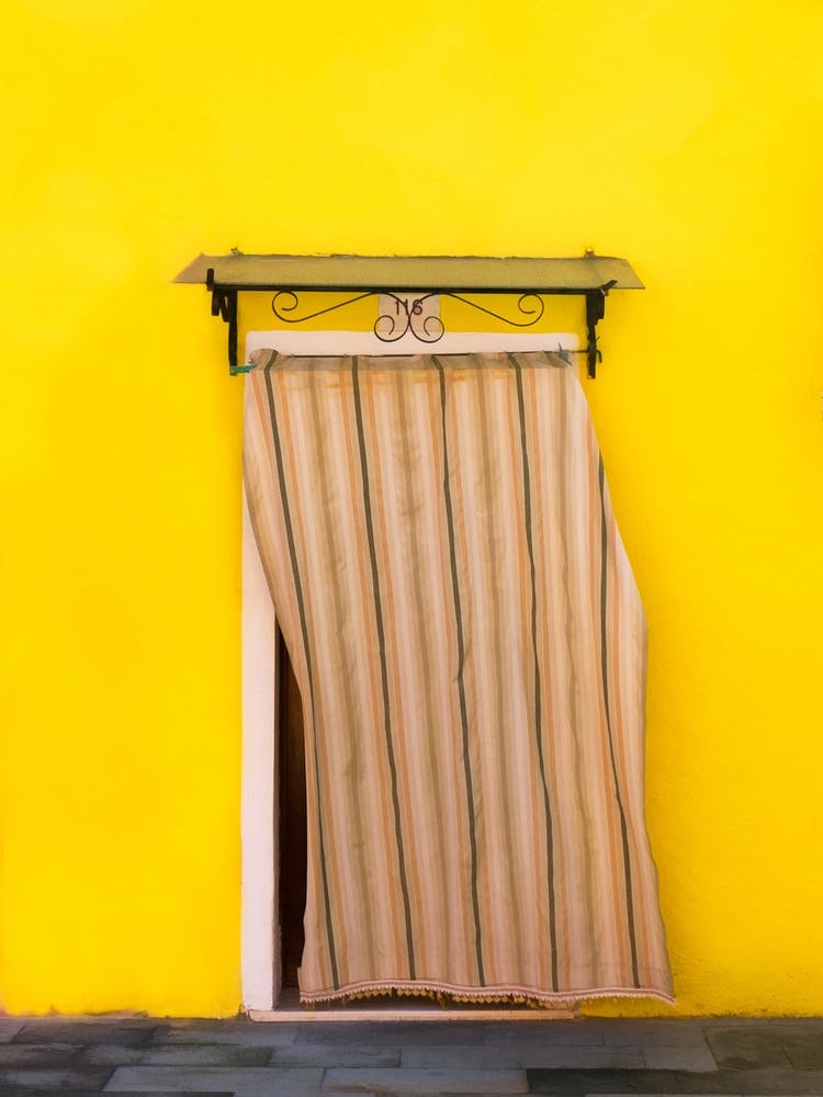 Curtained Doorway
