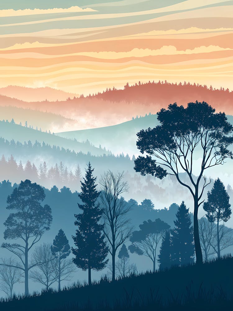 Landscape With Trees 5