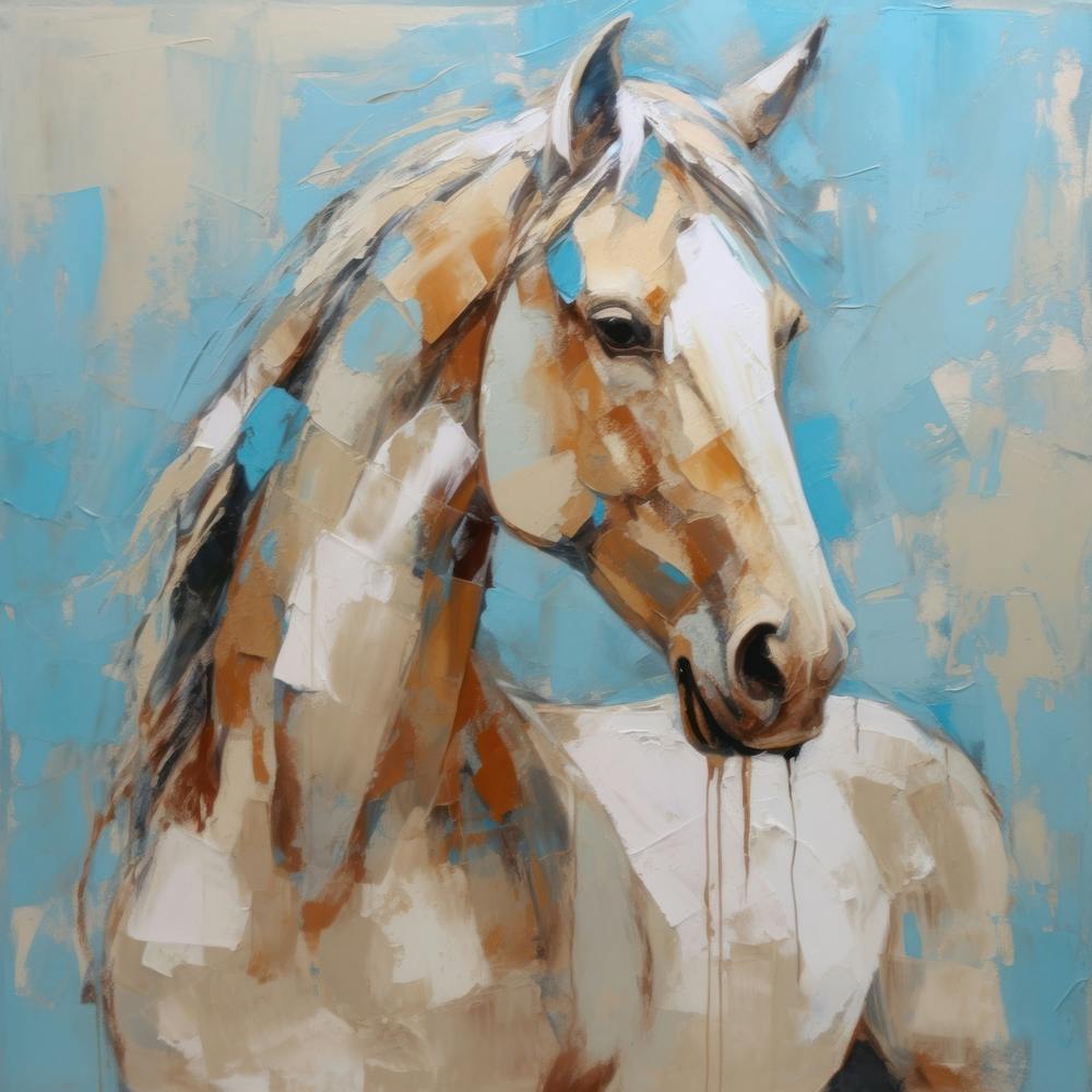 Blue Champagne Horseirena