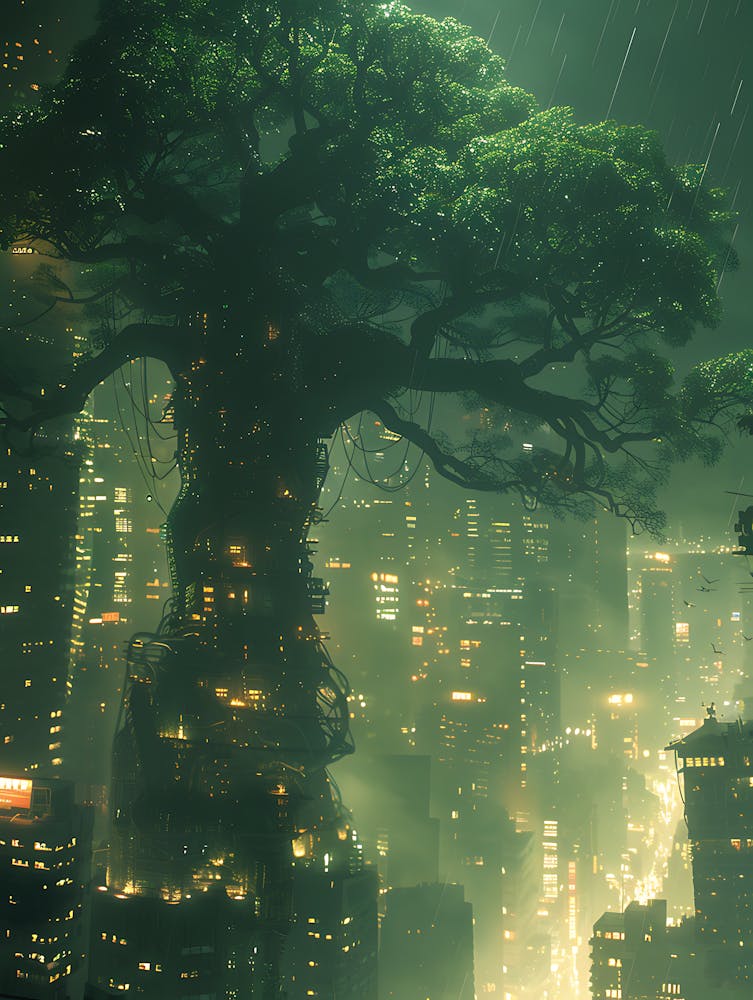 Fantasy Tree In The Middle 3