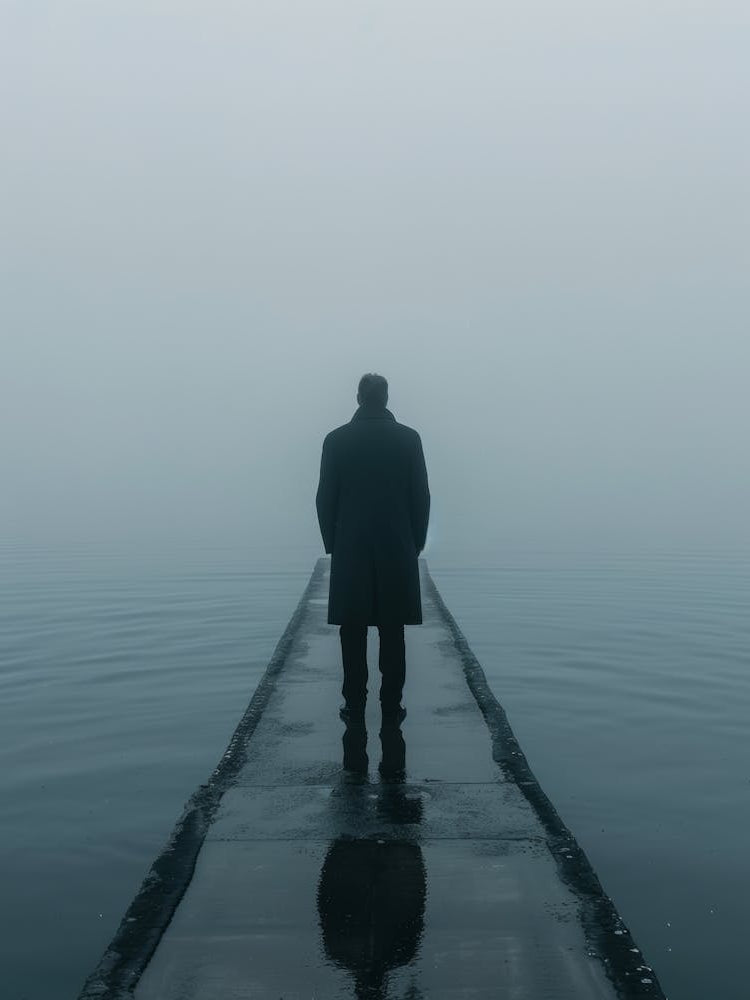 Man On Pier