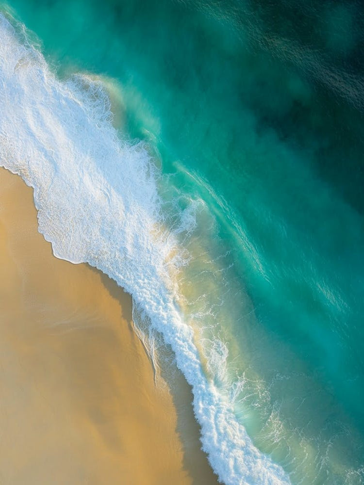 Aerial View Of A Beach 13