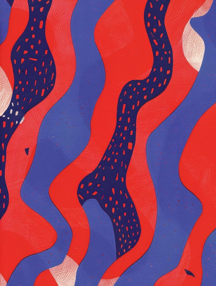 Abstract Wavy Pattern 14