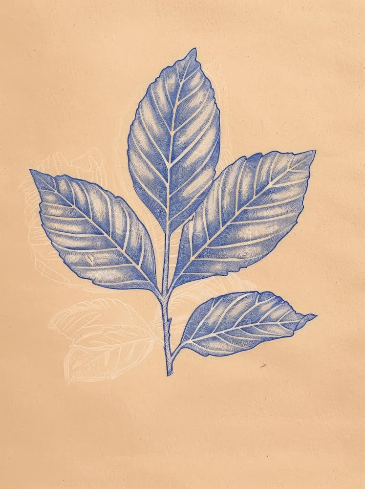 Blue Leaf 4