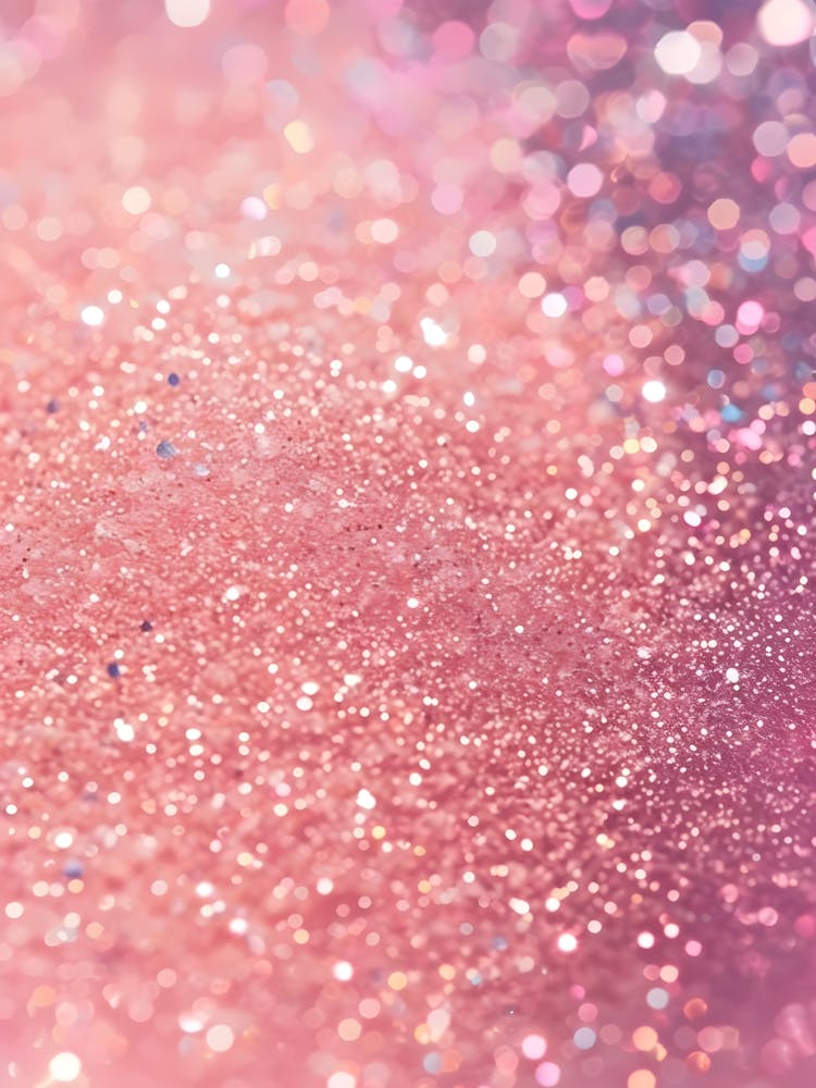 Pink Glitter Background