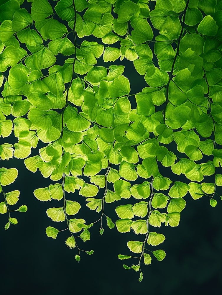 Pattern Poster Maidenhair Fern 3