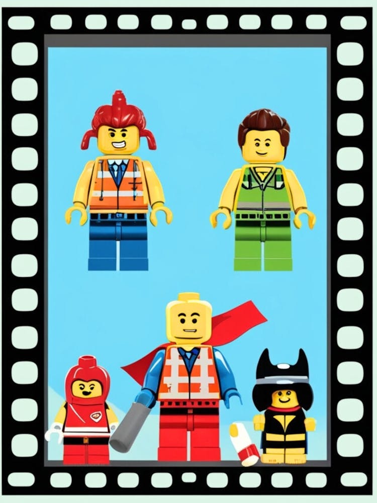 Lego Movie Poster 1