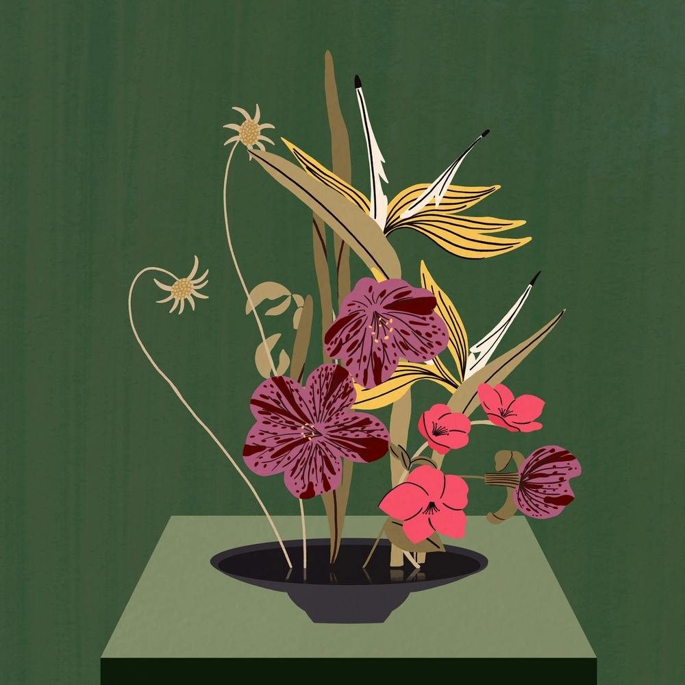 Flowers For Scorpio Square