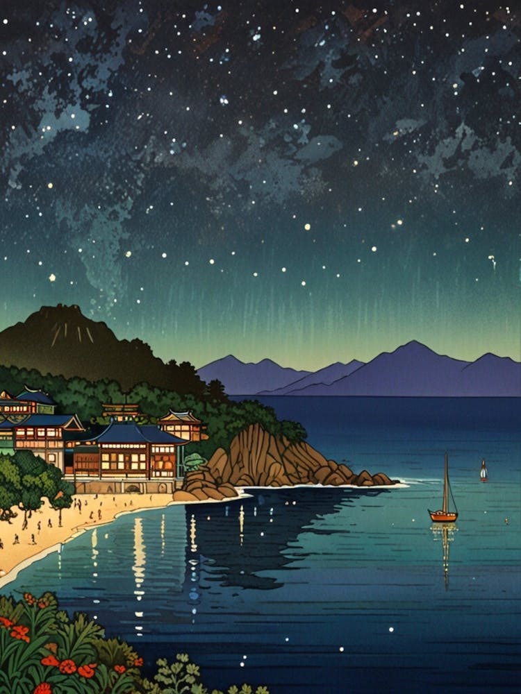 William Morris Night At The Beach 2