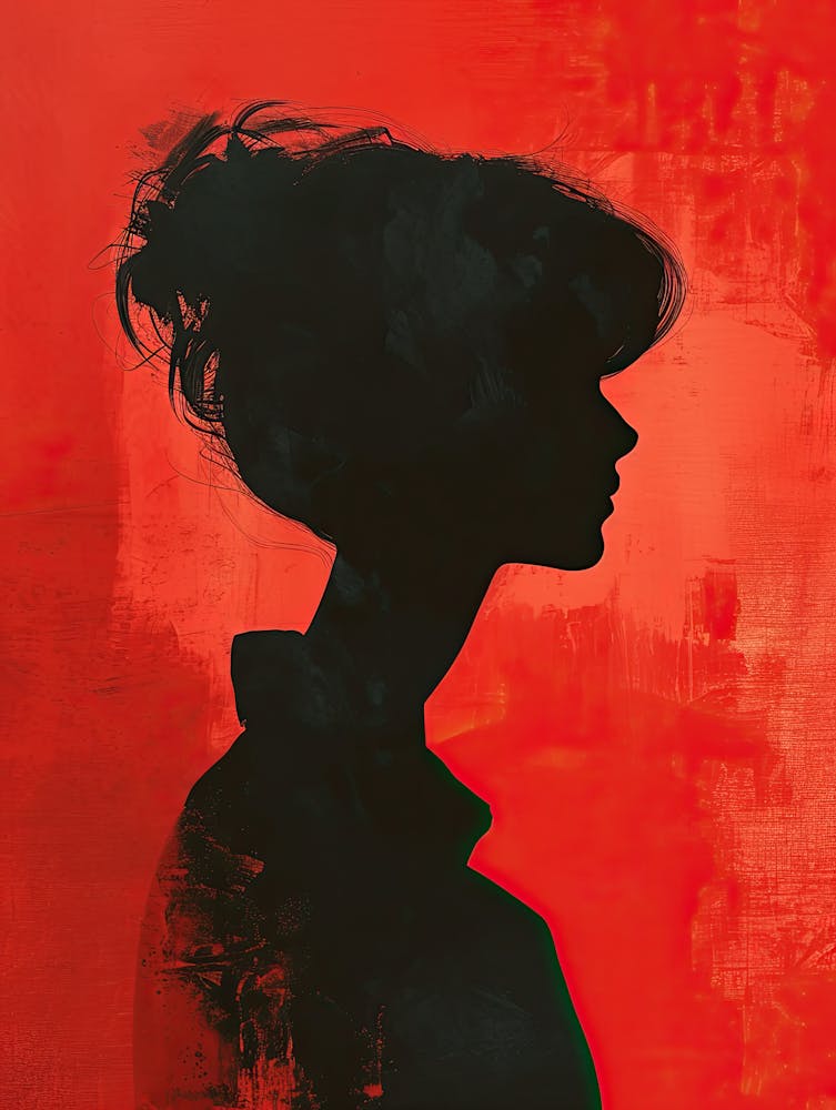 Silhouette Of A Woman 84