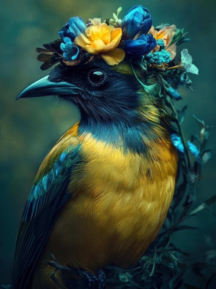 Bird In A Crown